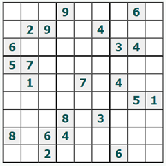 Sudoku online #1005