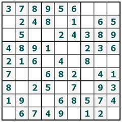 Sudoku trực tuyến #101