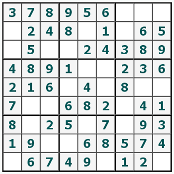 Print Sudoku #101