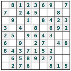 Sudoku on-line #1011