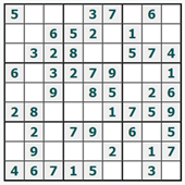 Gratuita en línea de Sudoku #1017