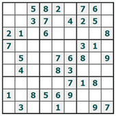 Gratuita en línea de Sudoku #1018