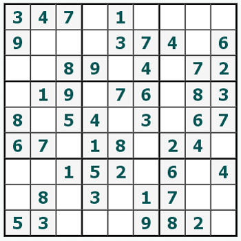 skriva ut Sudoku #102