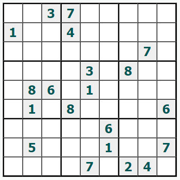 Skriv ut Sudoku #1040