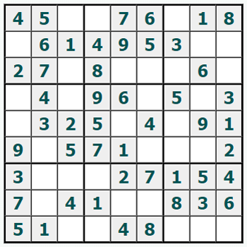 Skriv ut Sudoku #1042
