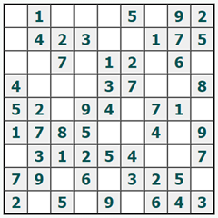 Sudoku on-line #1047