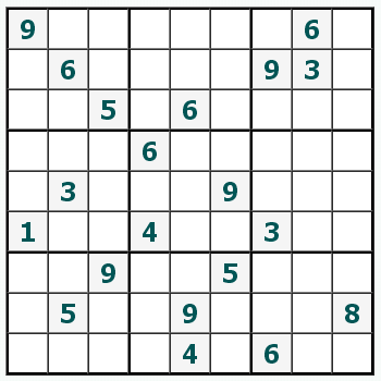 skriva ut Sudoku #105