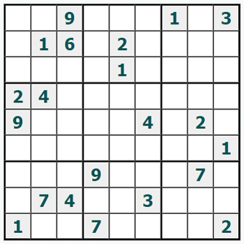 Sudoku yazdırmak #1050