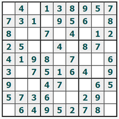 Sudoku on-line #1051