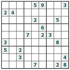 Sudoku on-line #1055