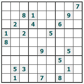 Skriv ut Sudoku #1070
