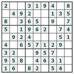 Sudoku trực tuyến #1071
