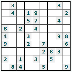 Sudoku trực tuyến #1074
