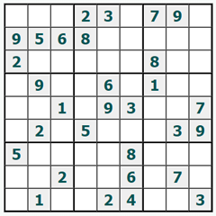 Sudoku trực tuyến #1079