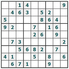 Sudoku on-line #1088
