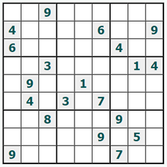 Sudoku trực tuyến #1090