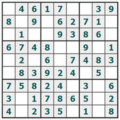 Sudoku trực tuyến #1091