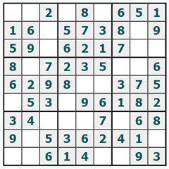 Sudoku trực tuyến #1096