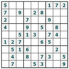Sudoku trực tuyến #1103