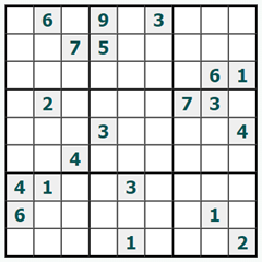 Sudoku on-line #1105