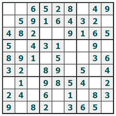 Sudoku trực tuyến #1121