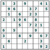 Gratuita en línea de Sudoku #1128
