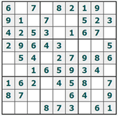 Kostenloses Online-Sudoku #1131