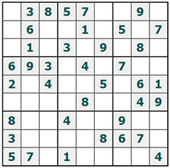 Gratuita en línea de Sudoku #1133