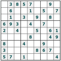 Sudoku trực tuyến #1133