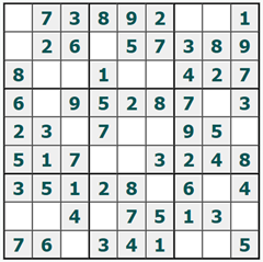 Sudoku trực tuyến #1136