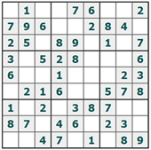 Gratis online Sudoku #1137