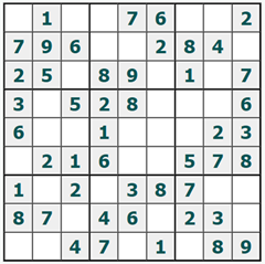 Sudoku trực tuyến #1137