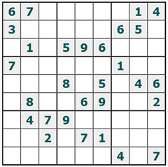 Sudoku trực tuyến #1139