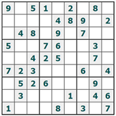 Gratuita en línea de Sudoku #1143