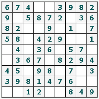 Print Sudoku #116
