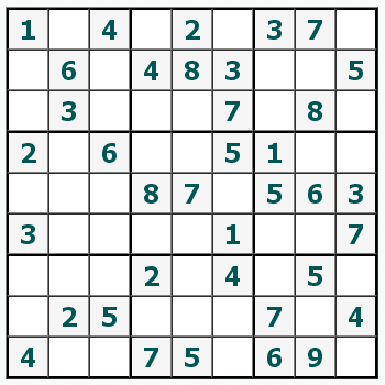 Print Sudoku #118