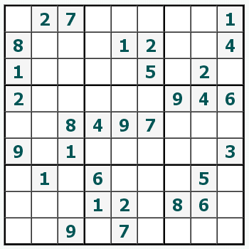 Print Sudoku #119