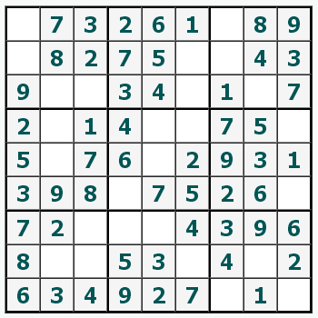 Skriv ut Sudoku #121