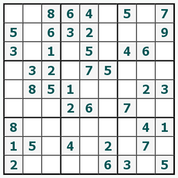 Skriv ut Sudoku #123