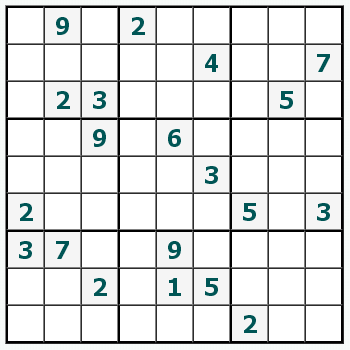 Print Sudoku #125