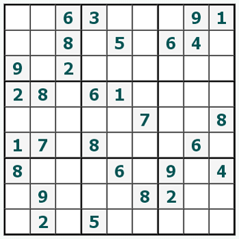 Print Sudoku #129