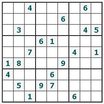 Skriv ut Sudoku #130