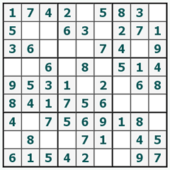 Sudoku trực tuyến #131