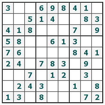 In Sudoku #132