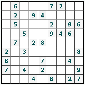 Print Sudoku #134