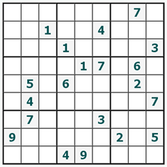 Sudoku trực tuyến #135