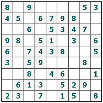 In Sudoku #137