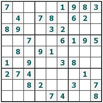 Skriv ut Sudoku #138