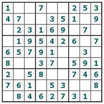 Print Sudoku #141