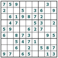 Sudoku on-line #147